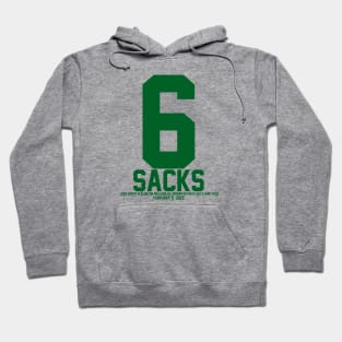 Phialdelphia Eagles 6 Sacks Hoodie